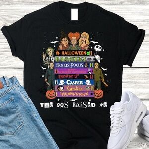 90s Raised Me Halloween Movies Unisex T-Shirt